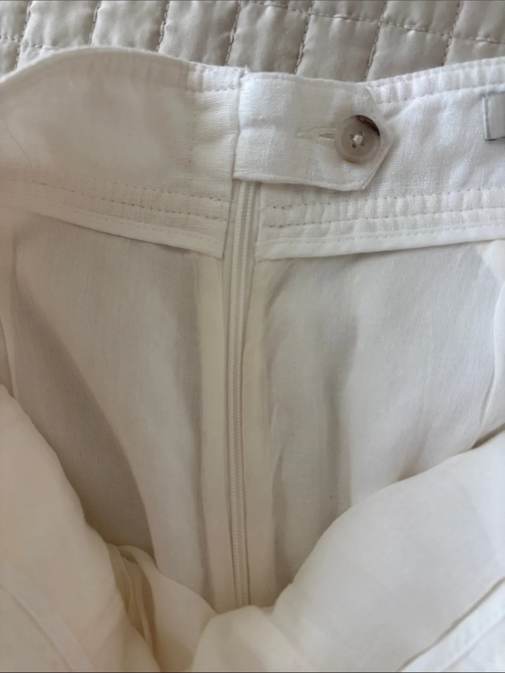 Banana Republic Women’s Size 8 100% Linen Wide Leg Pants Lined